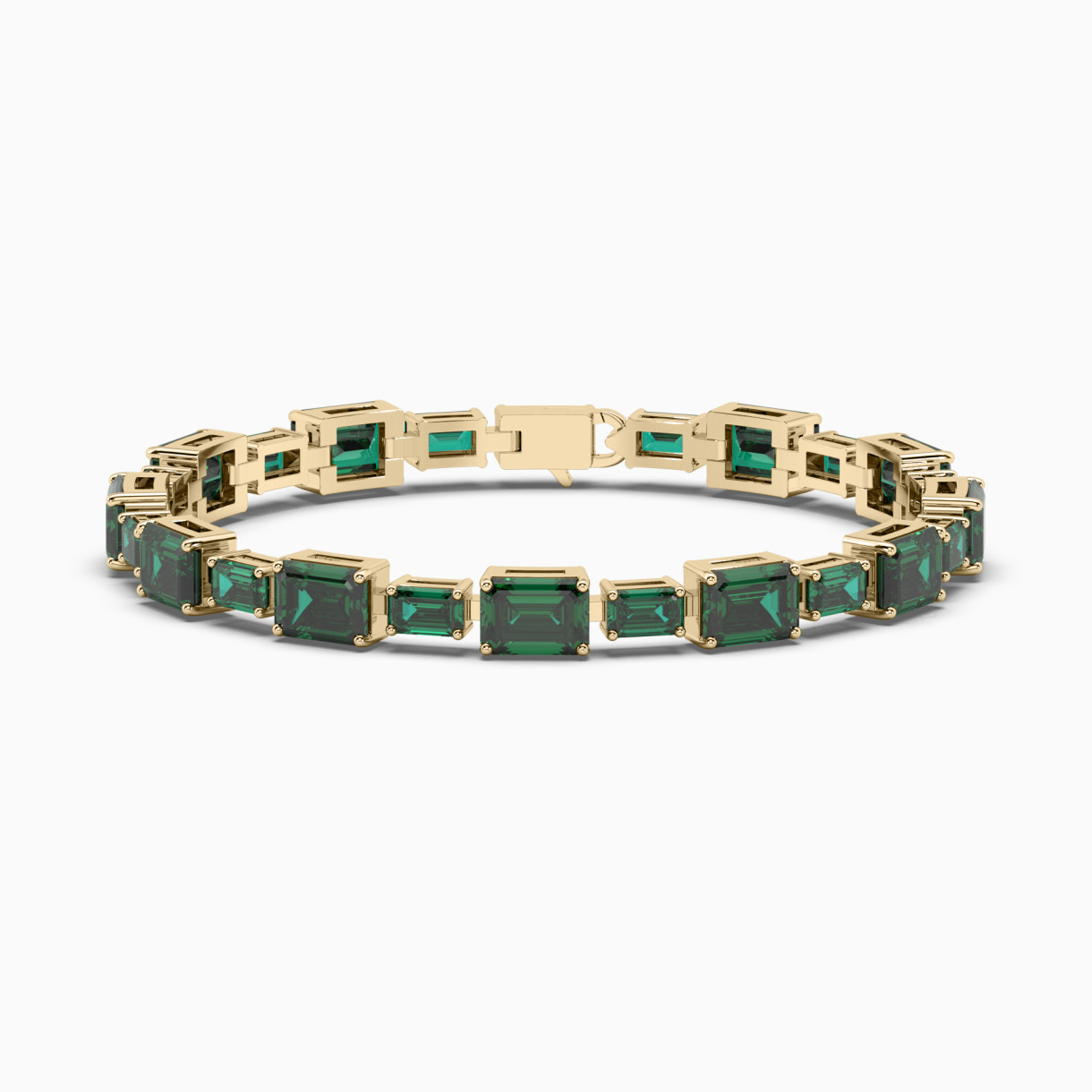 Браслет із жовтого золота зі смарагдами Evergreen <span>5002</span>