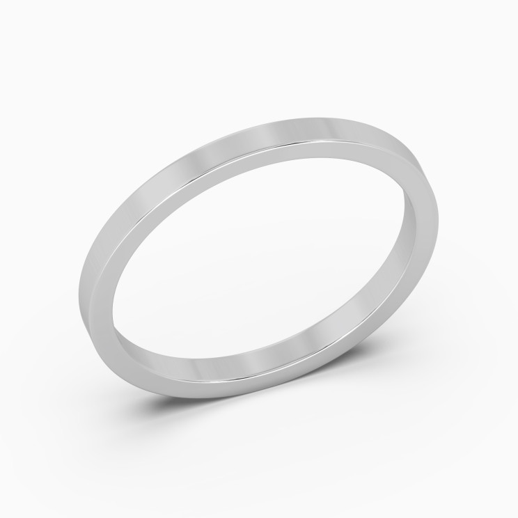 Обручка чоловіча з платини bridal 2178