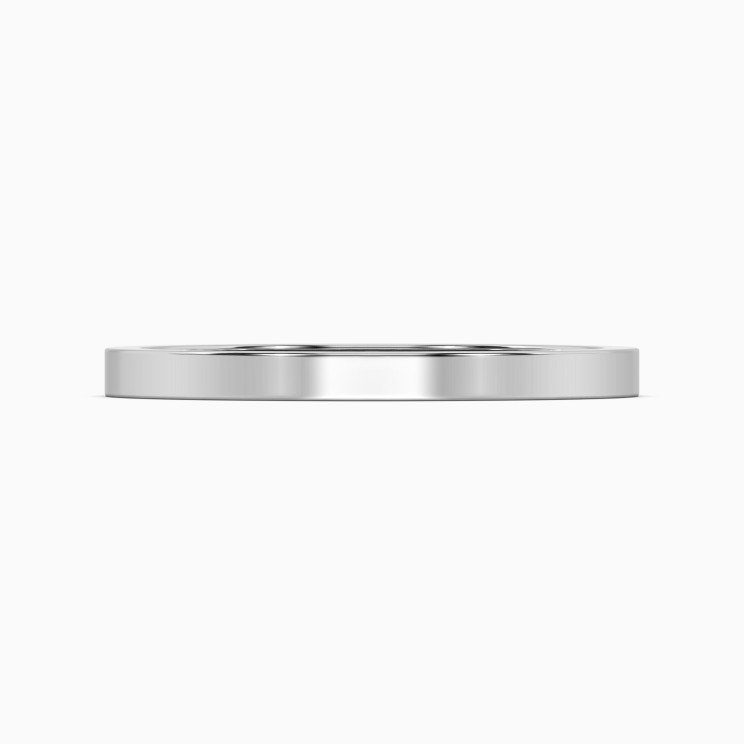 Men platinum band bridal 2178