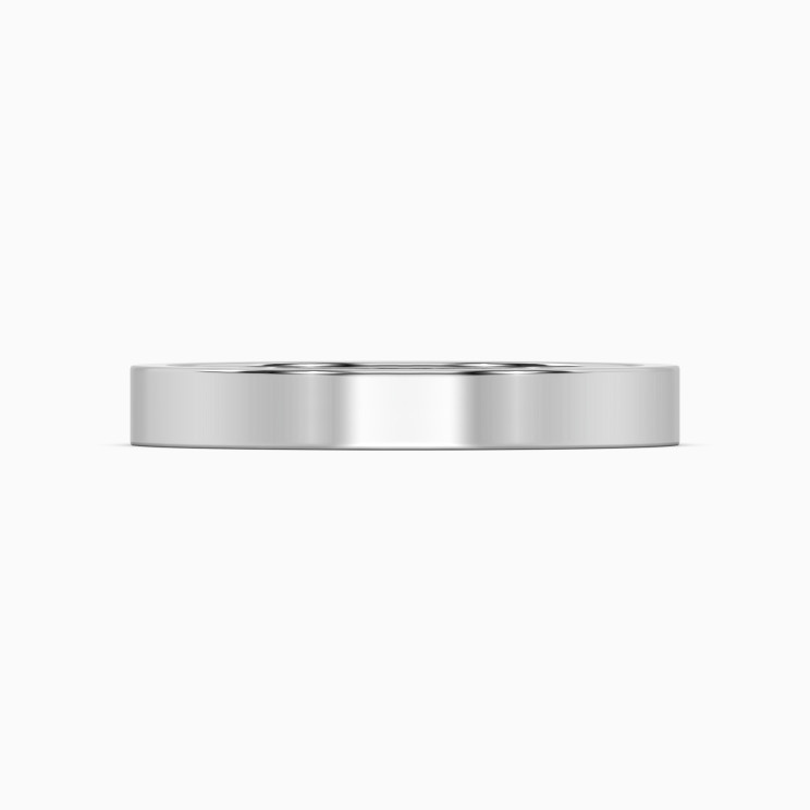 Men platinum band bridal 2179