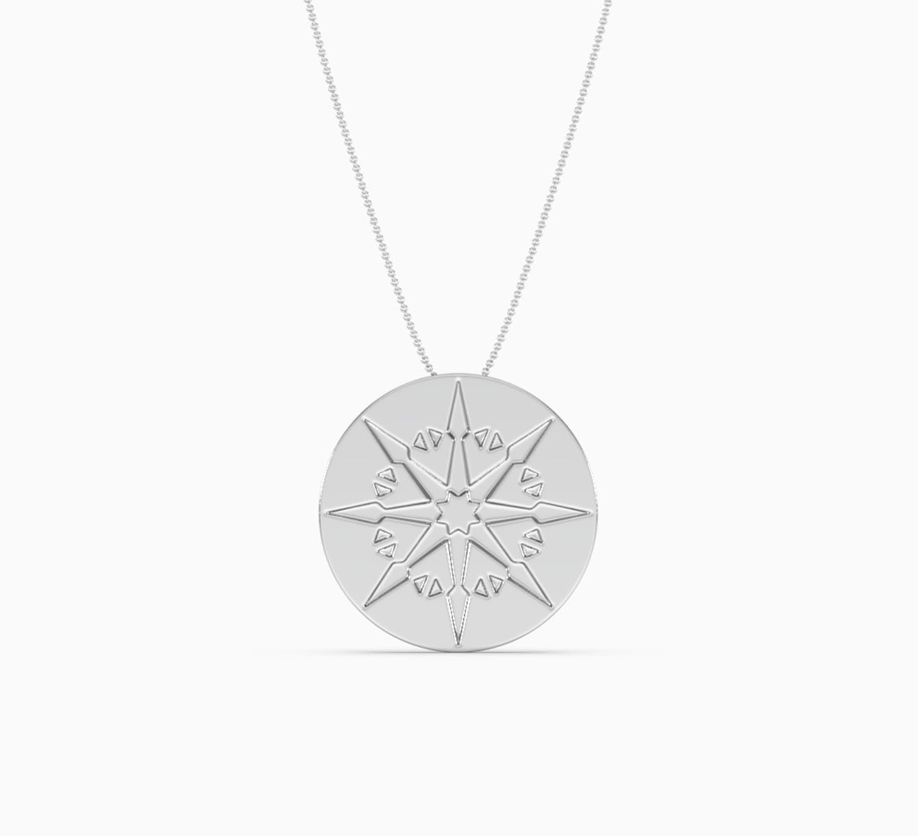 White gold pendant senses <span>2085</span>