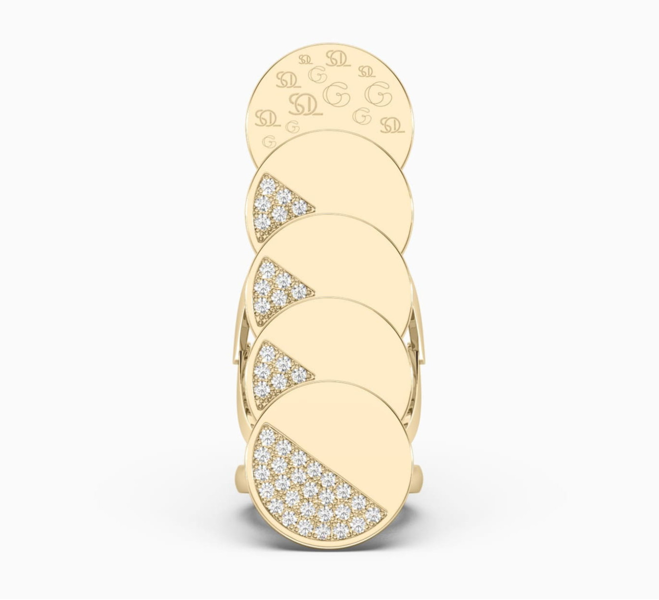 Каблучка з жовтого золота Core <span>4004</span>