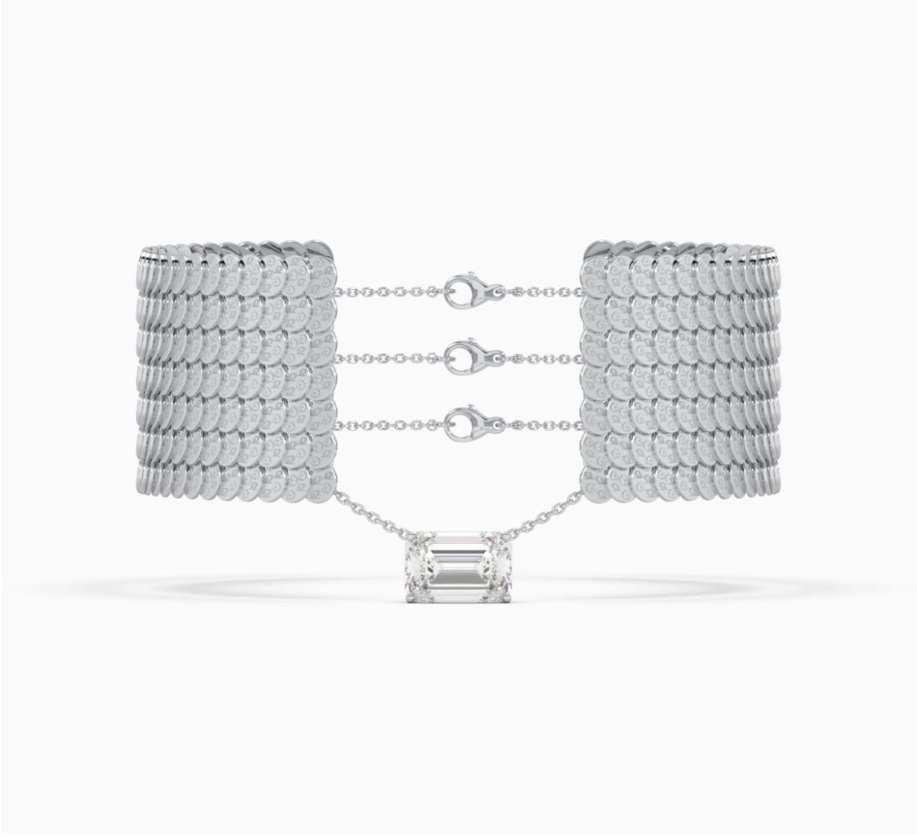 Кольє з білого золота з діамантом Core <span>4006</span>
