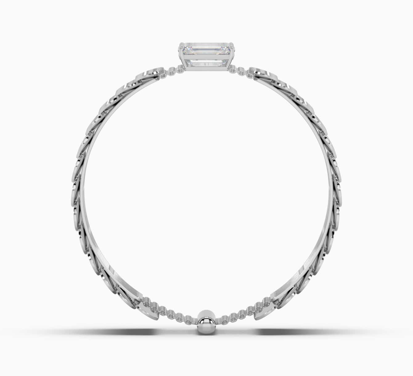 Браслет із білого золота з діамантами Core <span>4007</span>