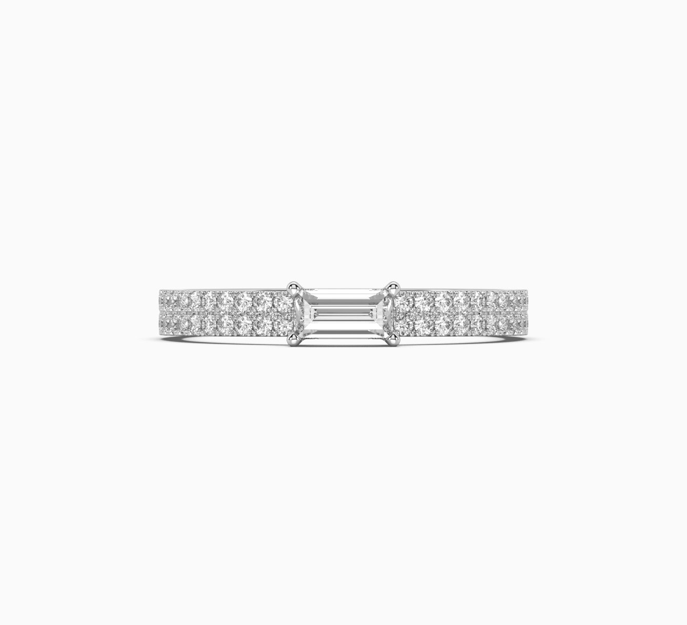 White gold ring with diamonds glow <span>2028</span>