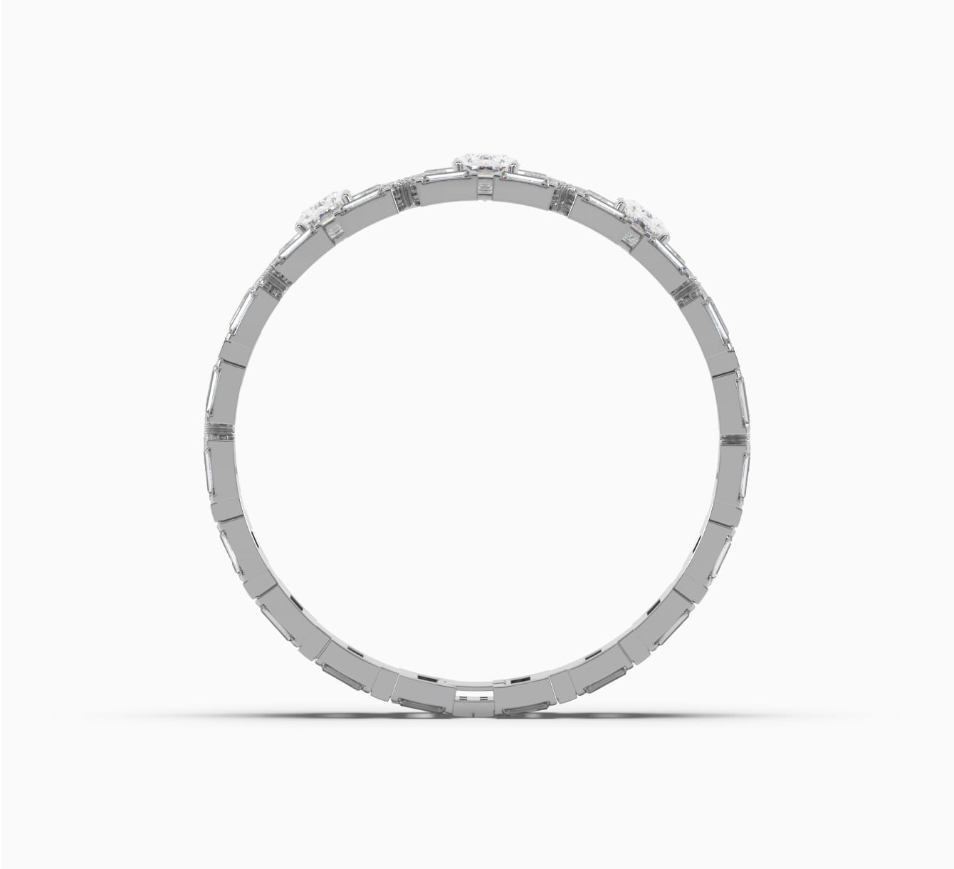 WHITE GOLD BRACELET WITH DIAMONDS GLOW <span>2144</span>