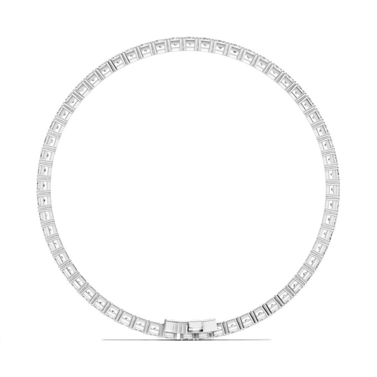 White gold bracelet with diamonds glow 2281