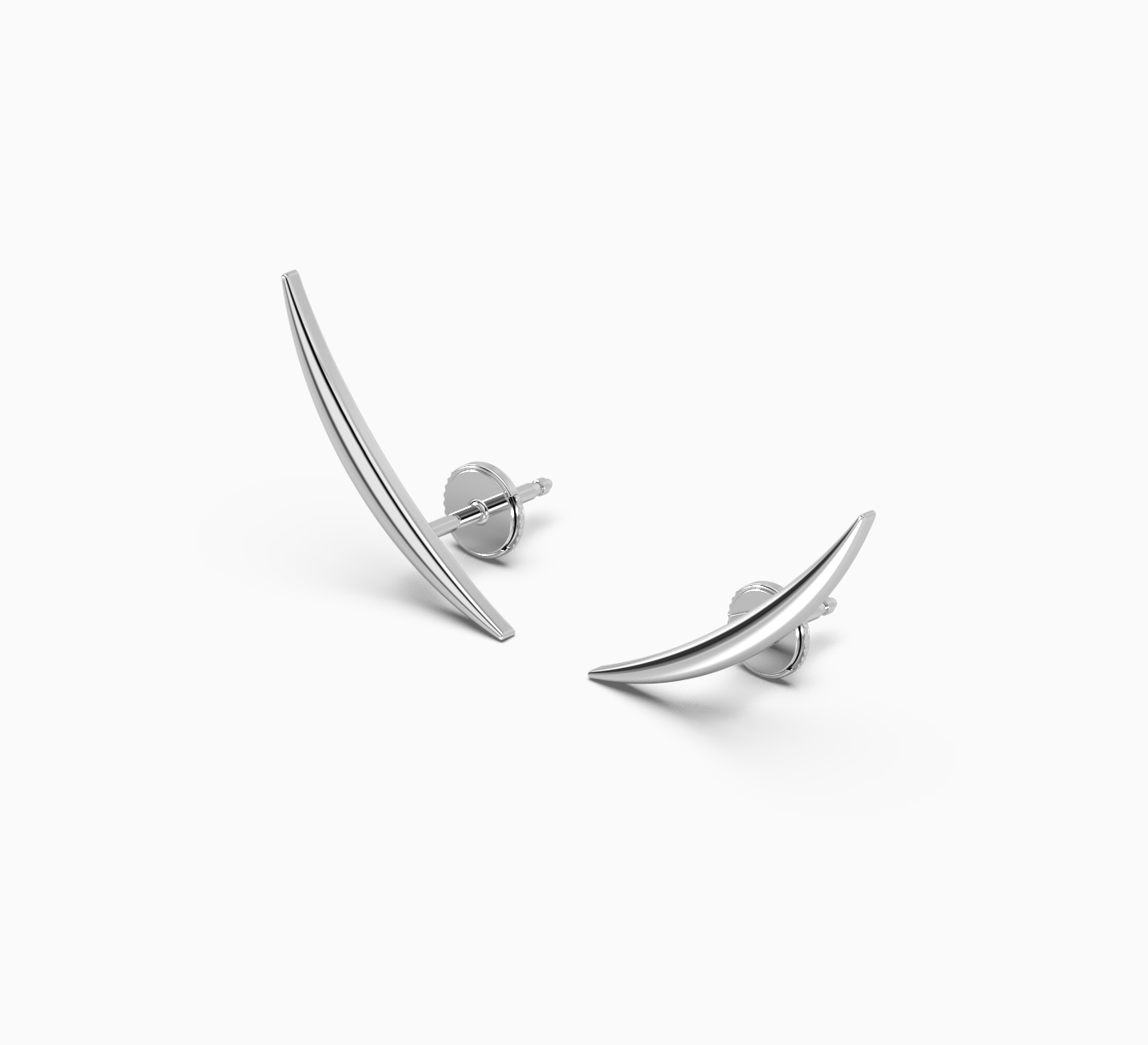 Сережки з білого золота Need <span>2086</span>