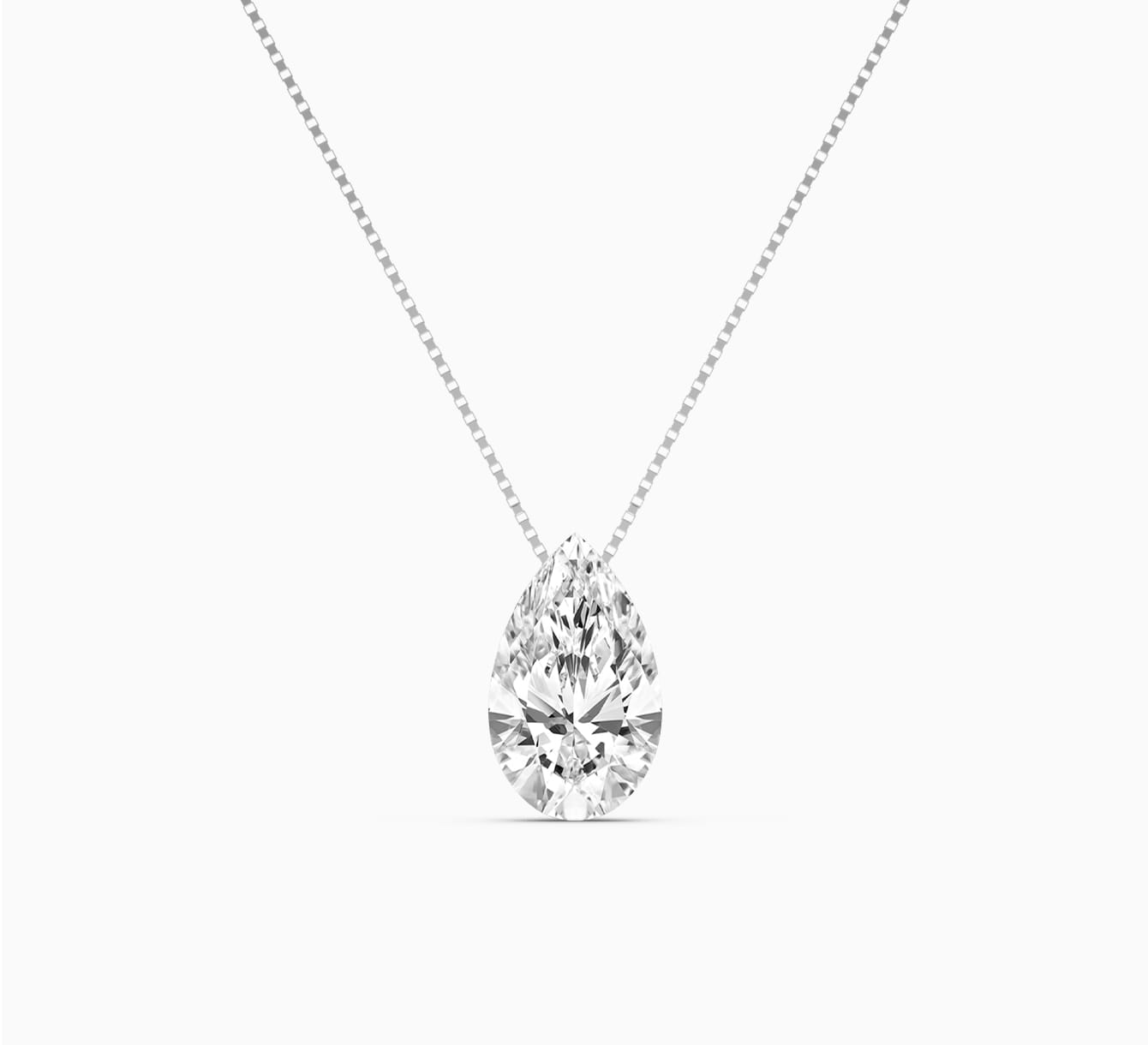 White gold pendant with diamond mono <span>2042</span>