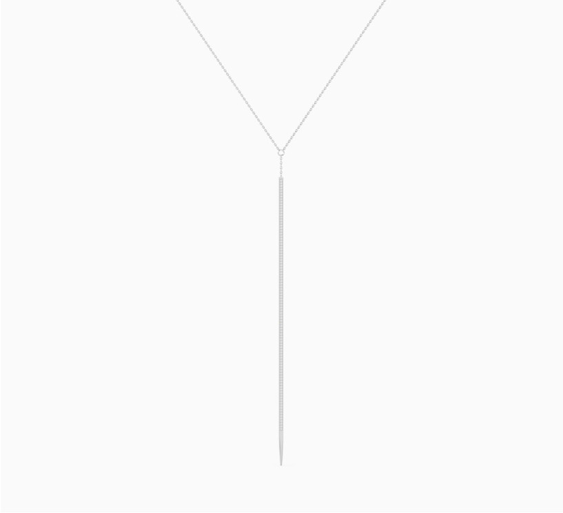 White gold necklace with diamonds need 2263