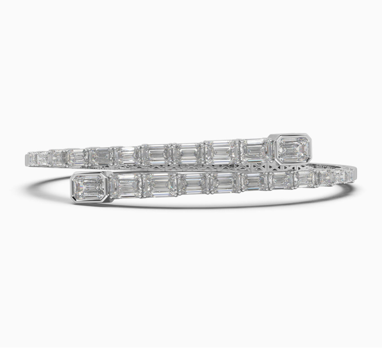 White gold bracelet with diamonds Posh <span>2259</span>