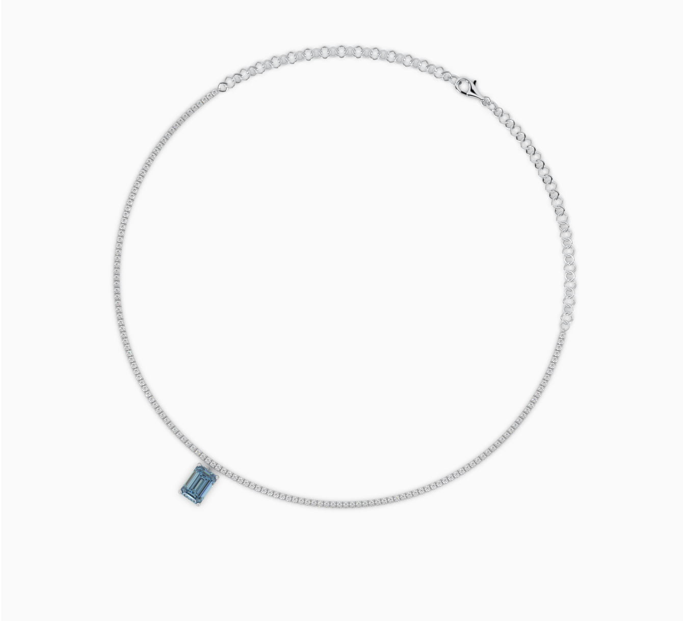 Намисто з білого золота з діамантами Posh <span>2271</span>