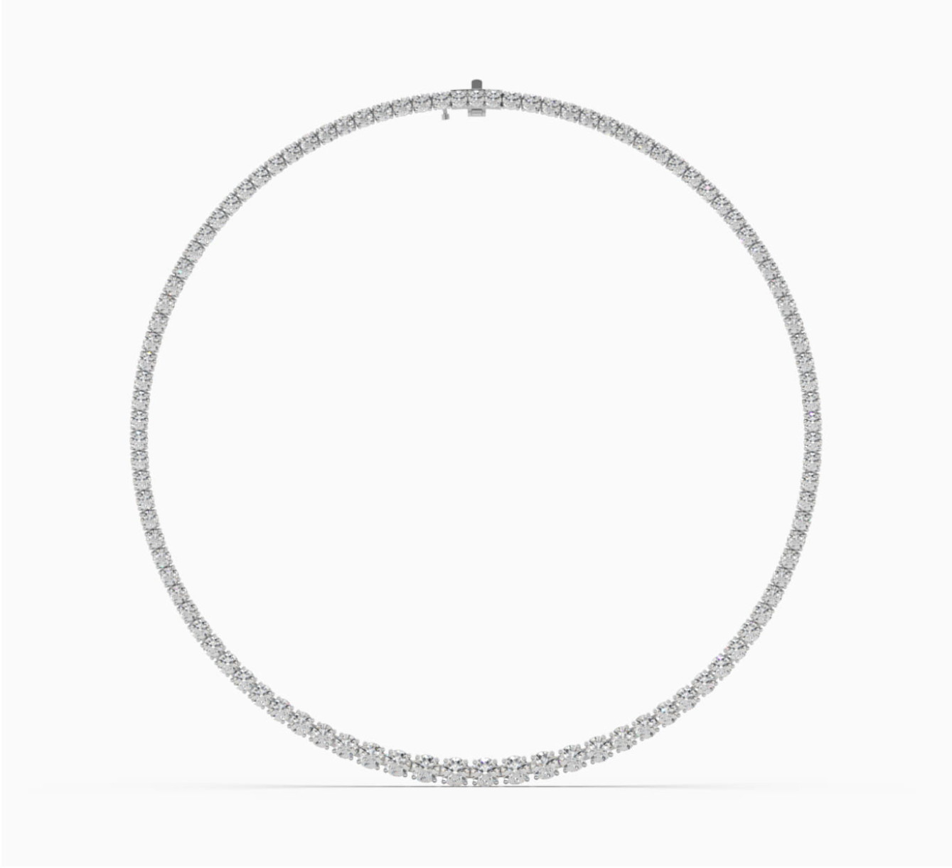 Кольє з білого золота з діамантами Posh <span>3001</span>