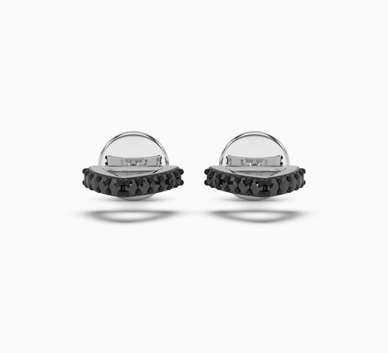 Сережки з білого золота з діамантами purr <span>2274</span>