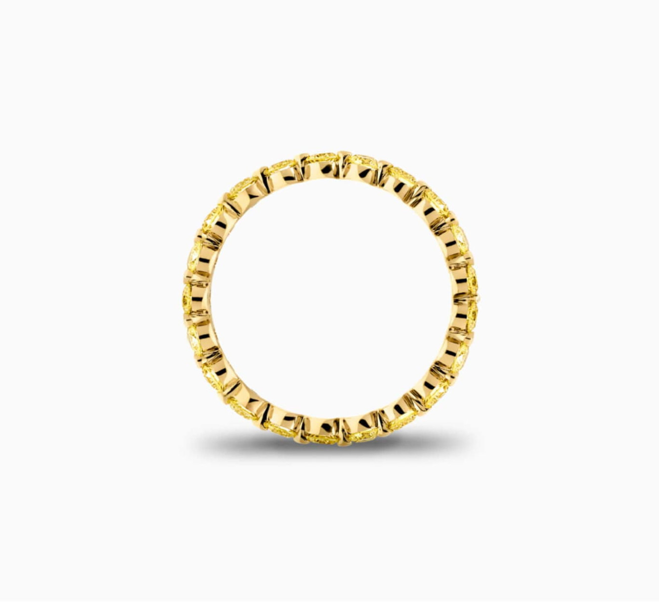 Yellow gold ring with diamonds THE SENSES <span>1019</span>