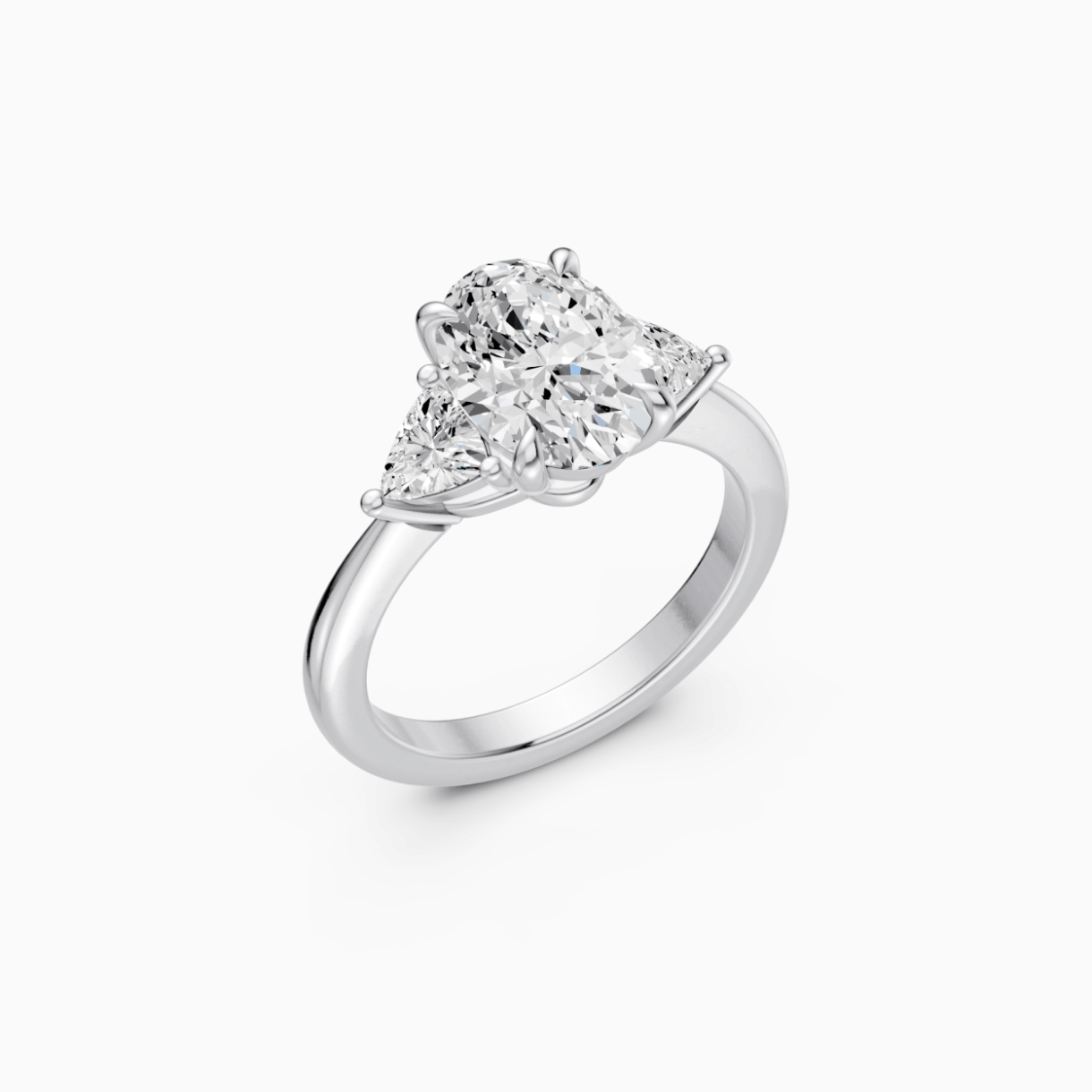 White gold ring with diamond Signature <span>3003</span>