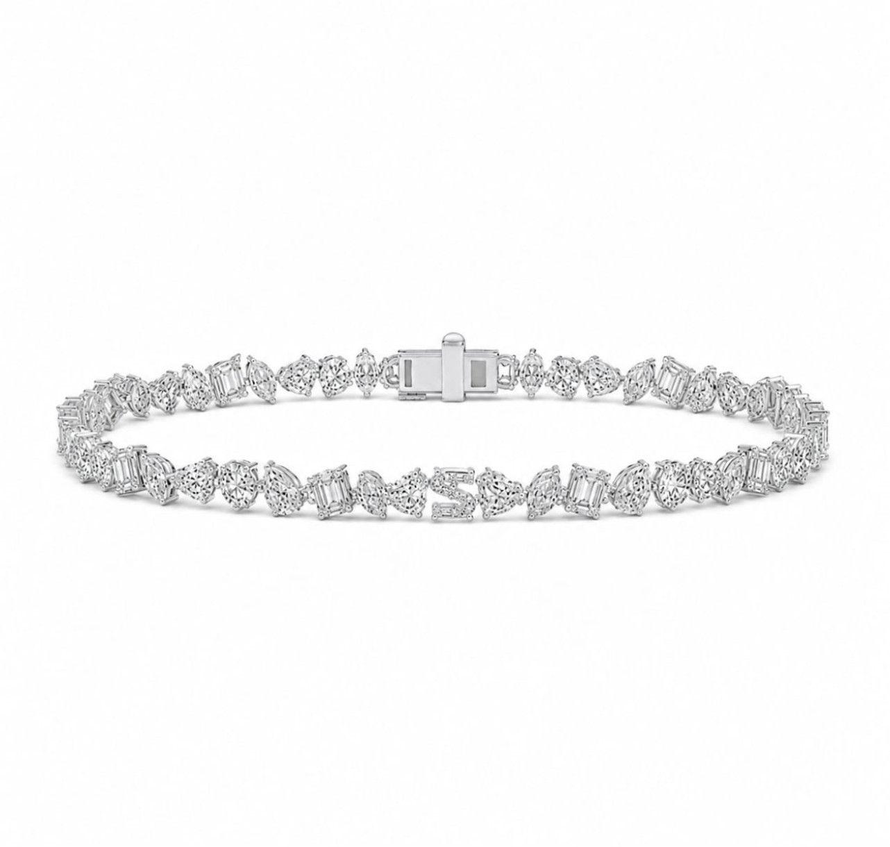 White gold bracelet with diamonds SOLO by Elina Svitolina <span>6002</span>