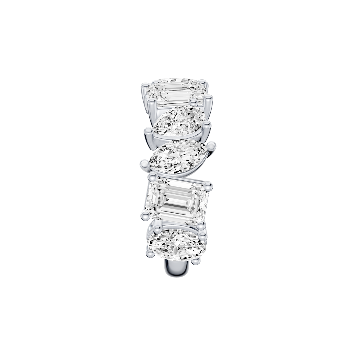 White gold earring with diamonds SOLO by Elina Svitolina <span>6003</span>