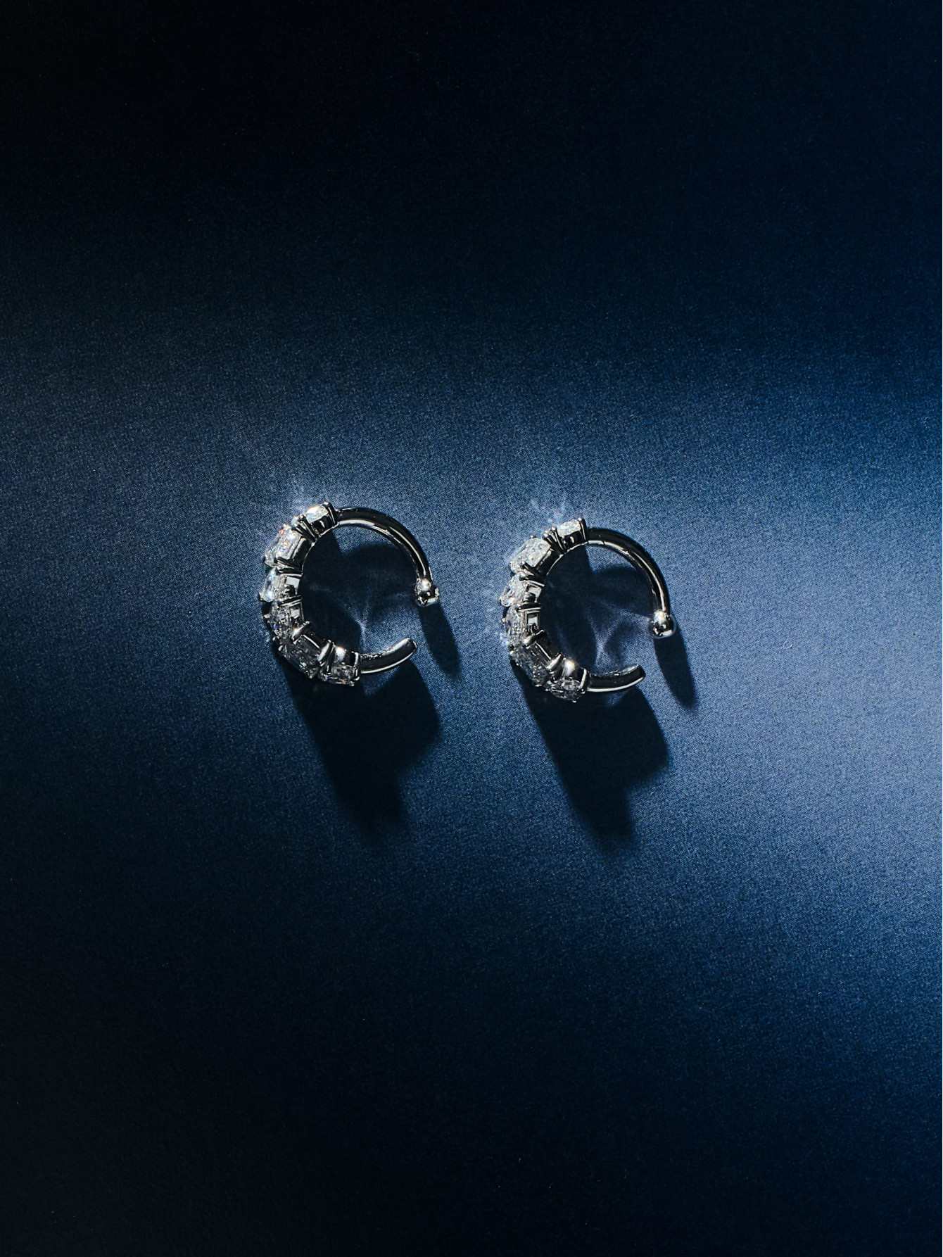 White gold earring with diamonds SOLO by Elina Svitolina <span>6003</span>