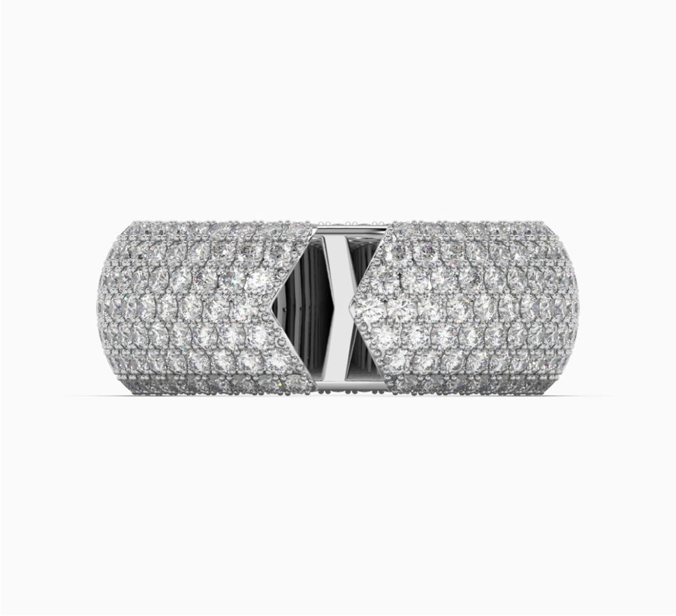 White gold ring with diamonds  Timeless <span>2218</span>