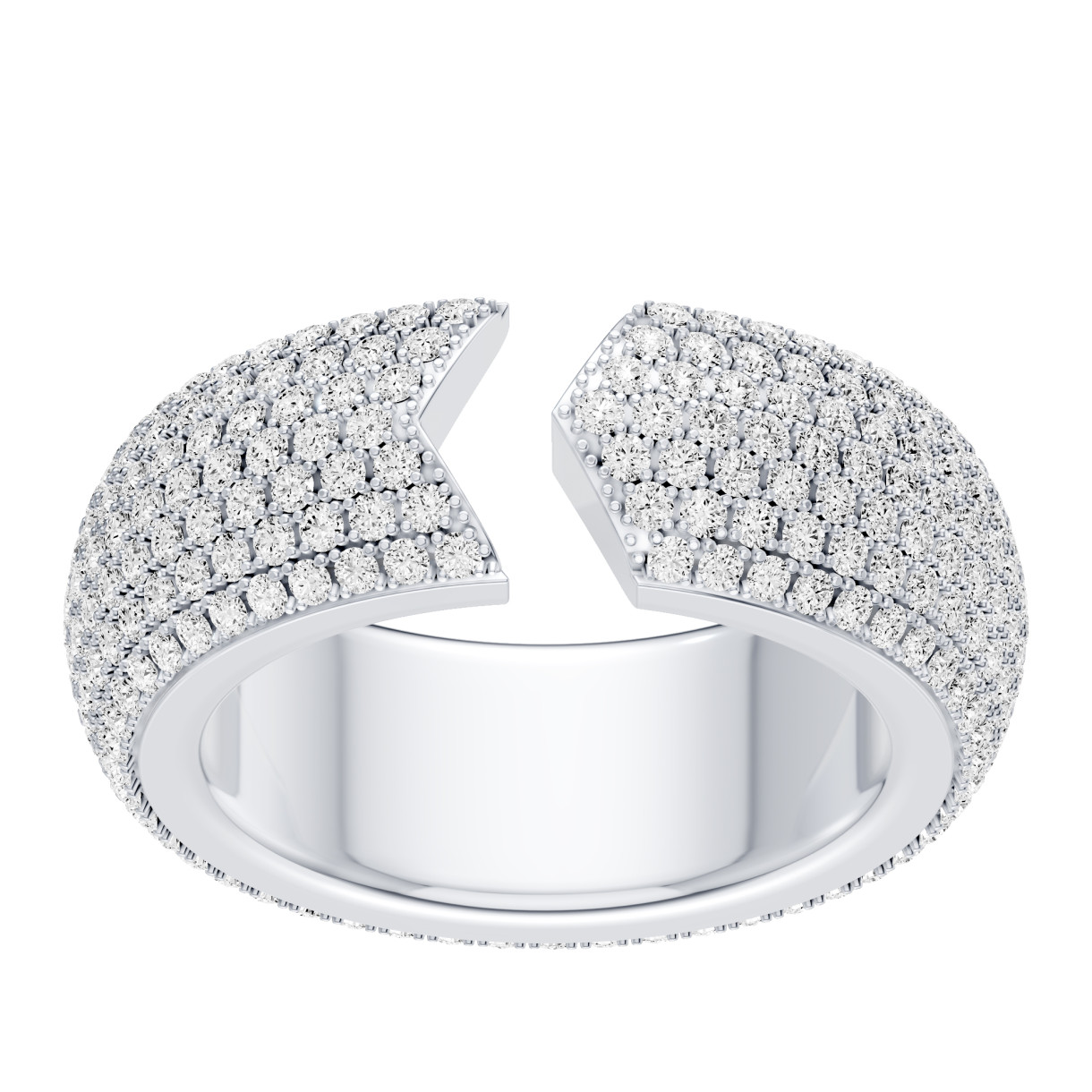 White gold ring with diamonds  Timeless <span>2218</span>