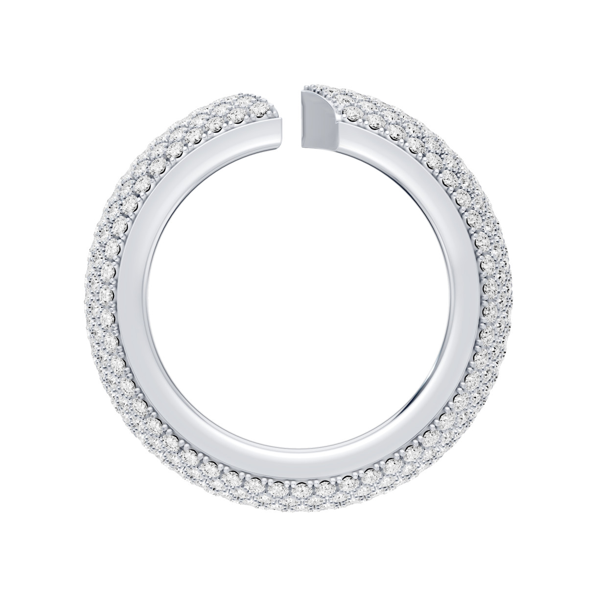 White gold ring with diamonds  Timeless <span>2218</span>