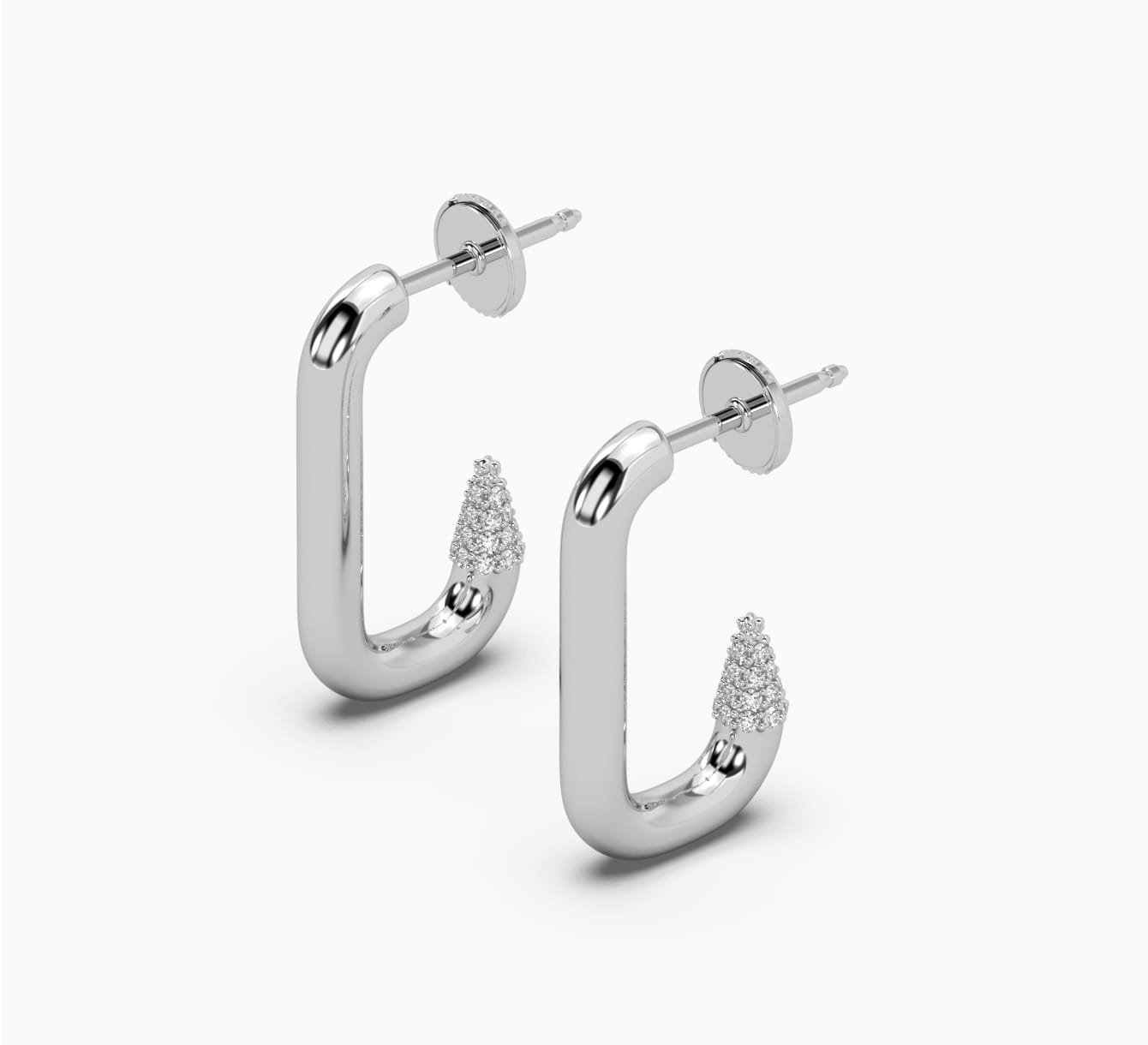 Сережки з білого золота з діамантами Timeless <span>2229</span>