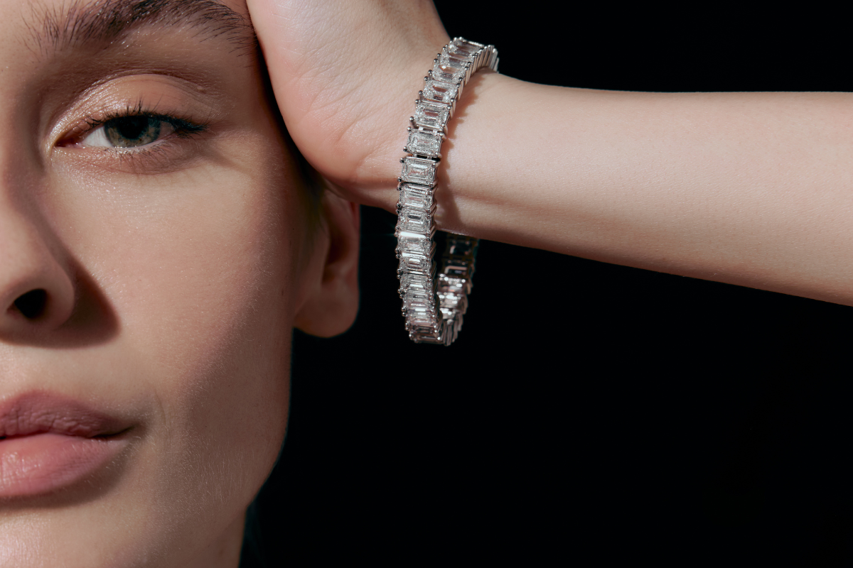 браслет з лабораторними діамантами SOLO for Diamonds